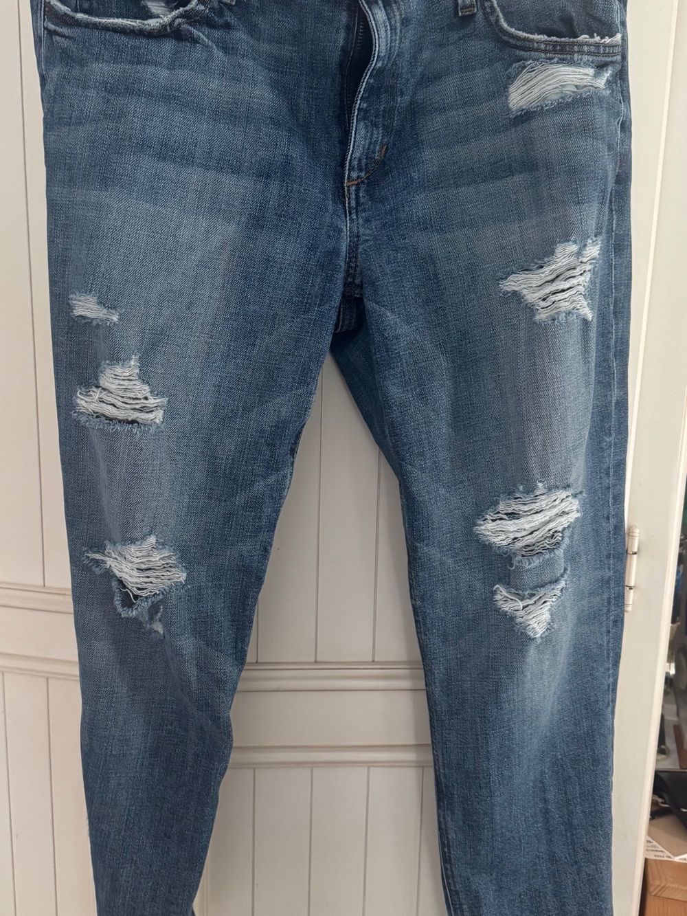 Joe's Jeans Slim Crop women’s  Jeans in Dark Blue Denim